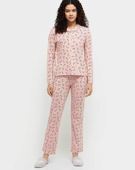 Panda Print Nightwear Set