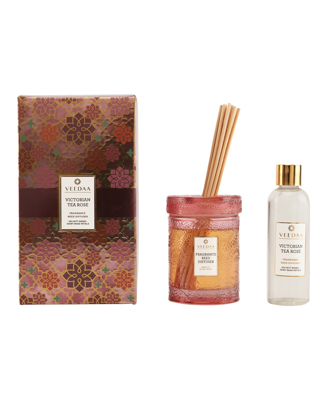 Velvety rose 2025 reed diffuser