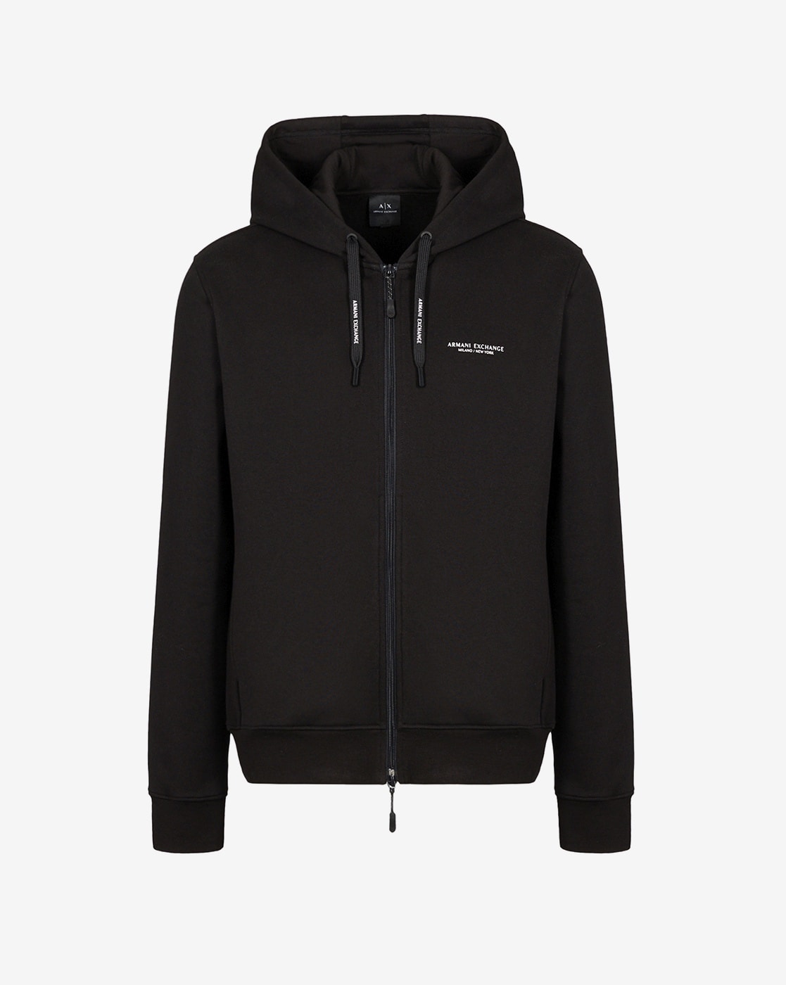 Armani exchange zip best sale hoodie