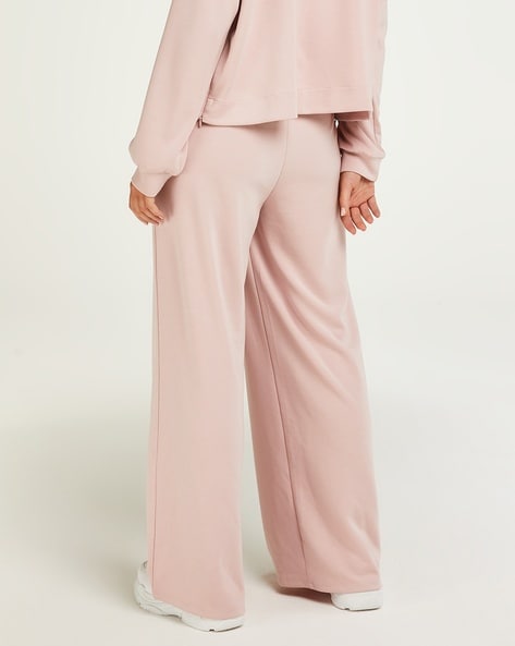 Mid-Rise Wide-Leg Pyjamas with Waist Tie-Up