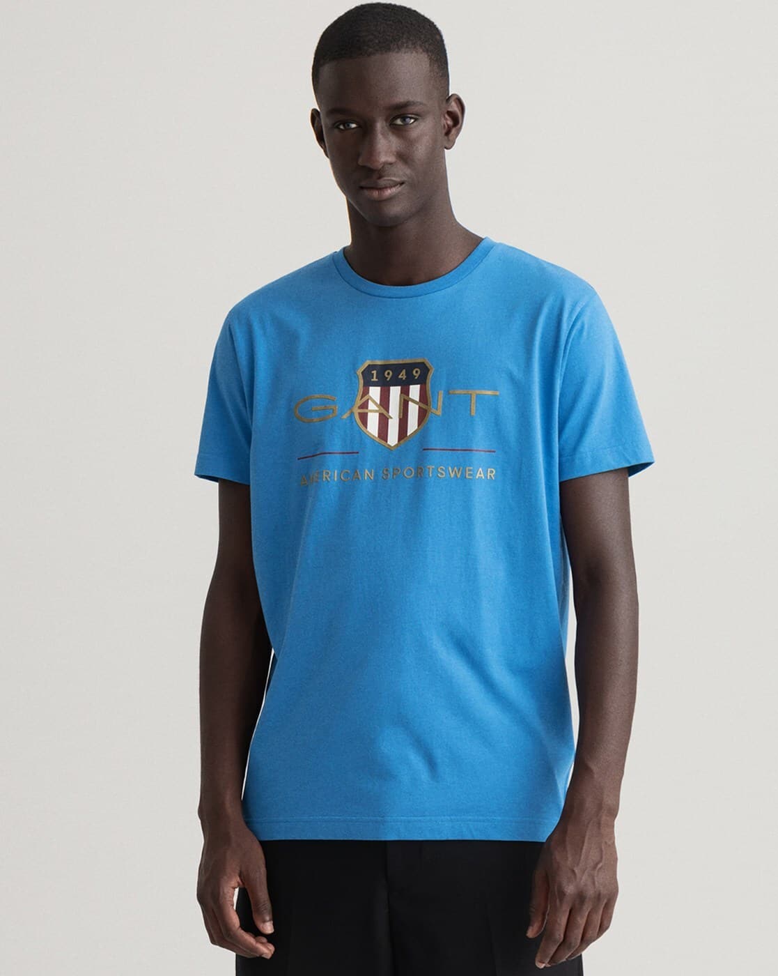 Gant blue t shirt Clearance