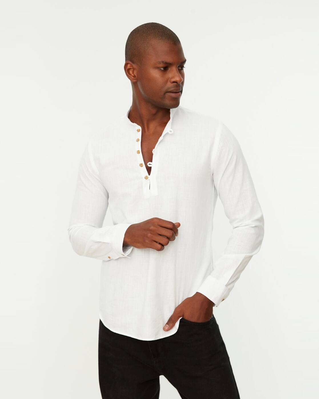 Buy White Shirts for Men by TRENDYOL 