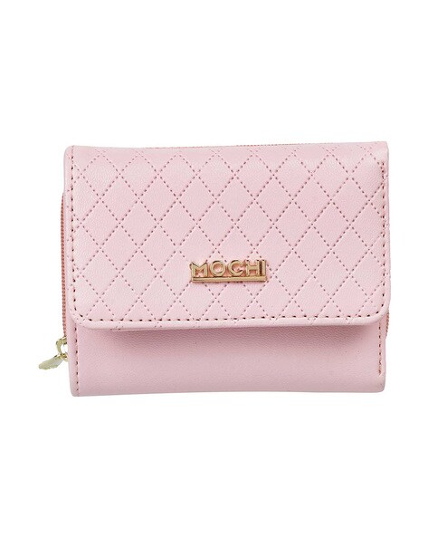 Buy Pink Kites Women's Zipper Clutch Wallet/Leather Multi Fold Wallet/Credit  Card Holder Coin Purse Zipper Small Clutch Secure Card Case/Gift Wallet for  Women and Girls (Pink) at Amazon.in