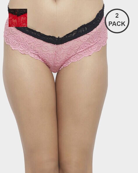 2-pack Lace Thong Briefs