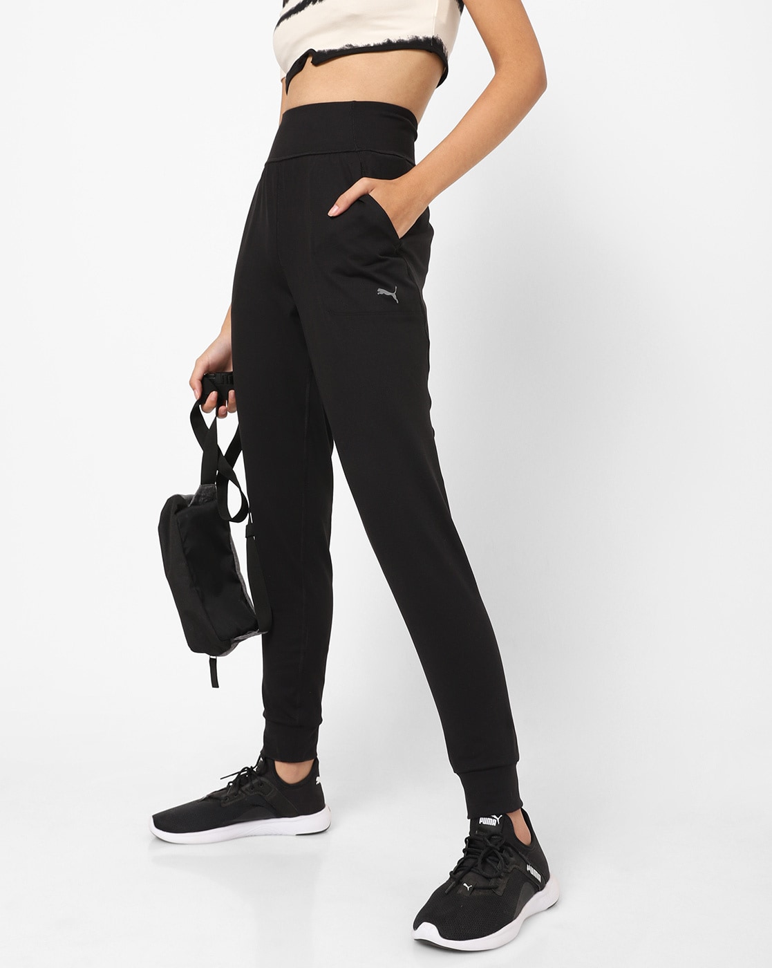 Buy Grey Track Pants for Women by Fort Collins Online | Ajio.com