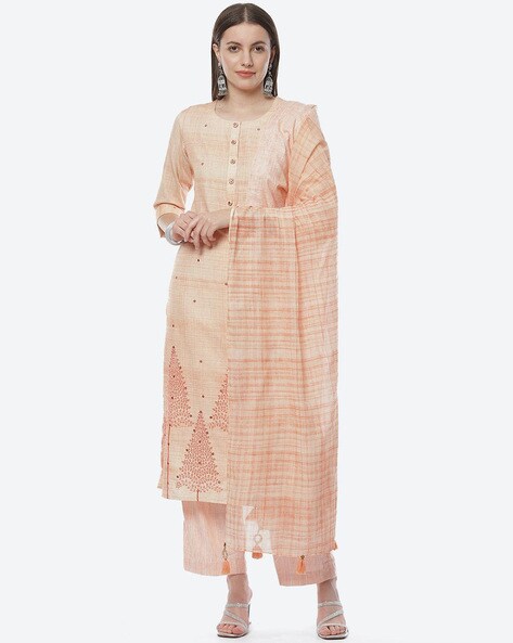 Indian Unstitched Dress Material Price in India