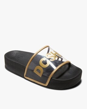 Buy Black Flip Flop Slippers for Women by DC Shoes Online Ajio