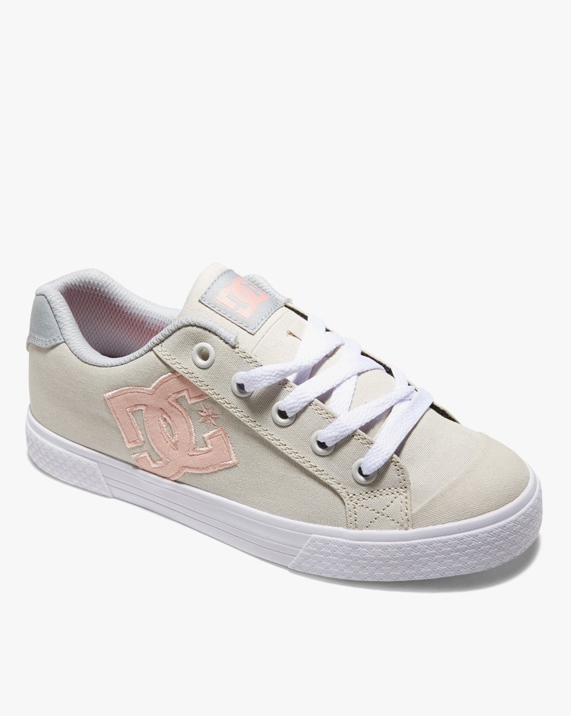 Buy Off White & Pink Casual Shoes for Women by DC Shoes Online 