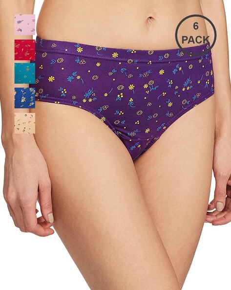 Pack of 6 Printed Panties