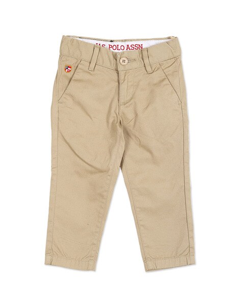 U.S. POLO ASSN. Men Mustard Button Waist Solid Casual Trousers: Buy U.S.  POLO ASSN. Men Mustard Button Waist Solid Casual Trousers Online at Best  Price in India | NykaaMan