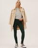 Buy Green Leggings for Women by Marks & Spencer Online