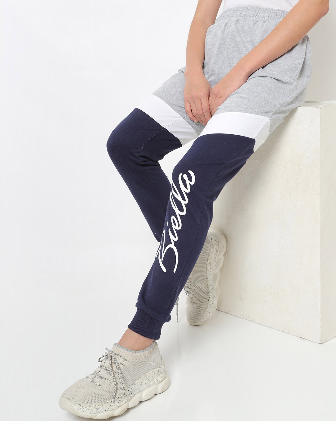 Buy Blue Track Pants for Women by FILA Online