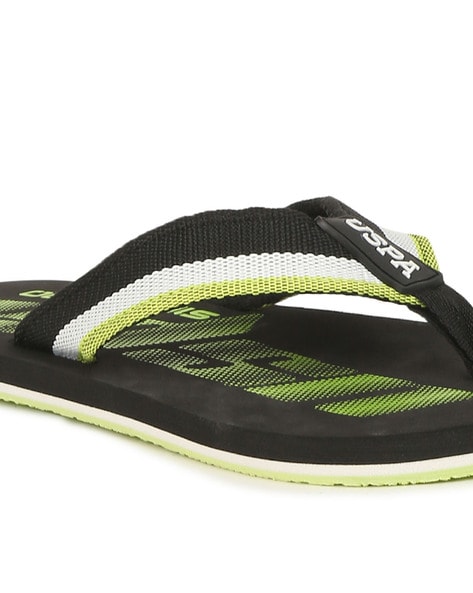 Buy Black Flip Flop & Slippers for Men by U.S. Polo Assn. Online