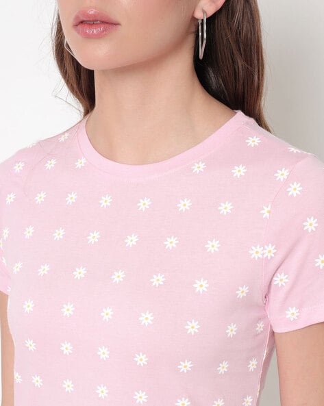 Radhe Fashion Printed Couple Round Neck Reversible Pink T-Shirt - Buy Radhe  Fashion Printed Couple Round Neck Reversible Pink T-Shirt Online at Best  Prices in India