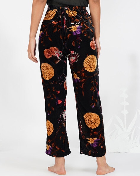 REDValentino Oriental Toile De Jouy Print Silk Pants  Trousers for Women   REDValentino EStore