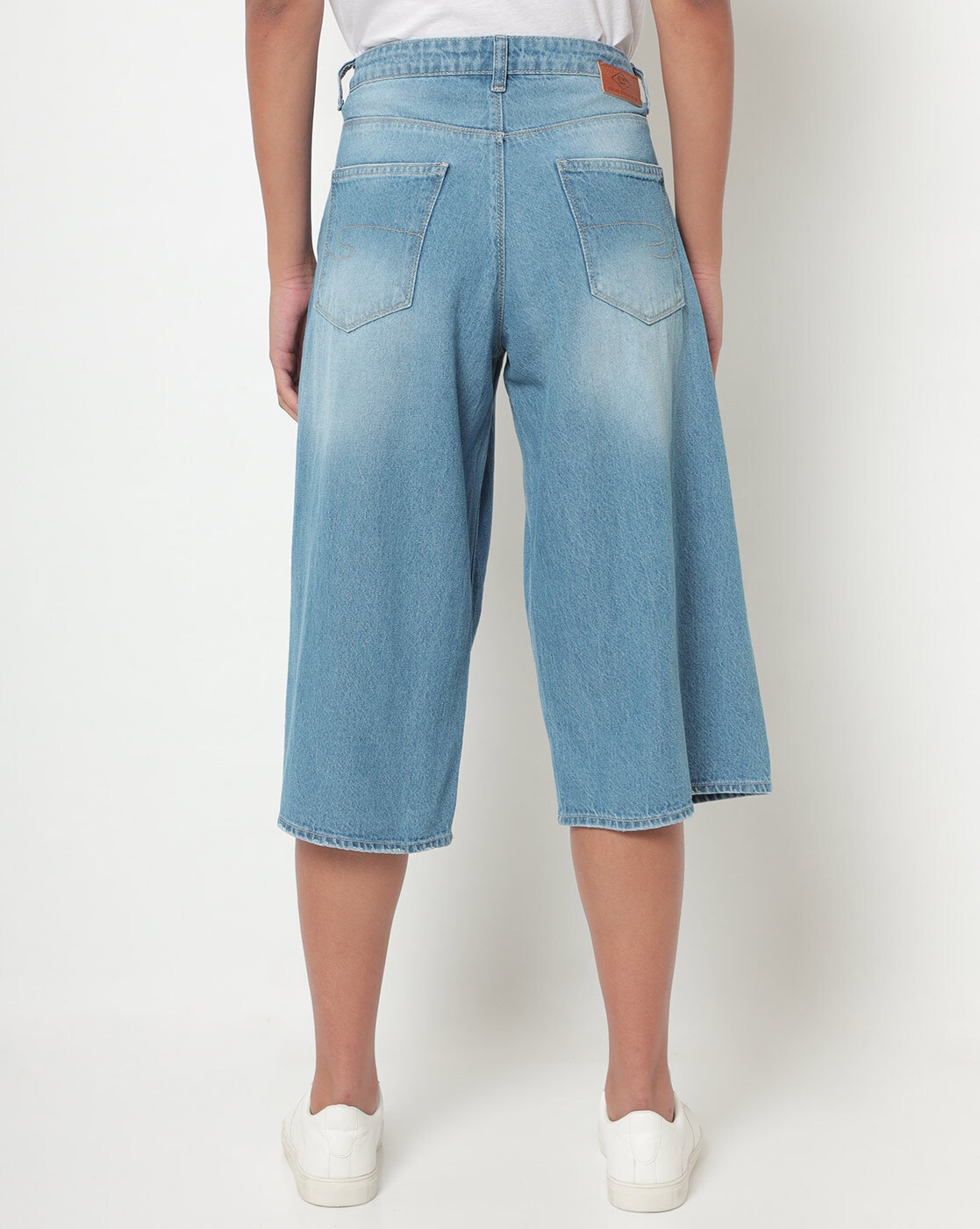 Style & Co. Jeans Womens Size 10 Blue Capri Pants Cotton / Spandex 89828