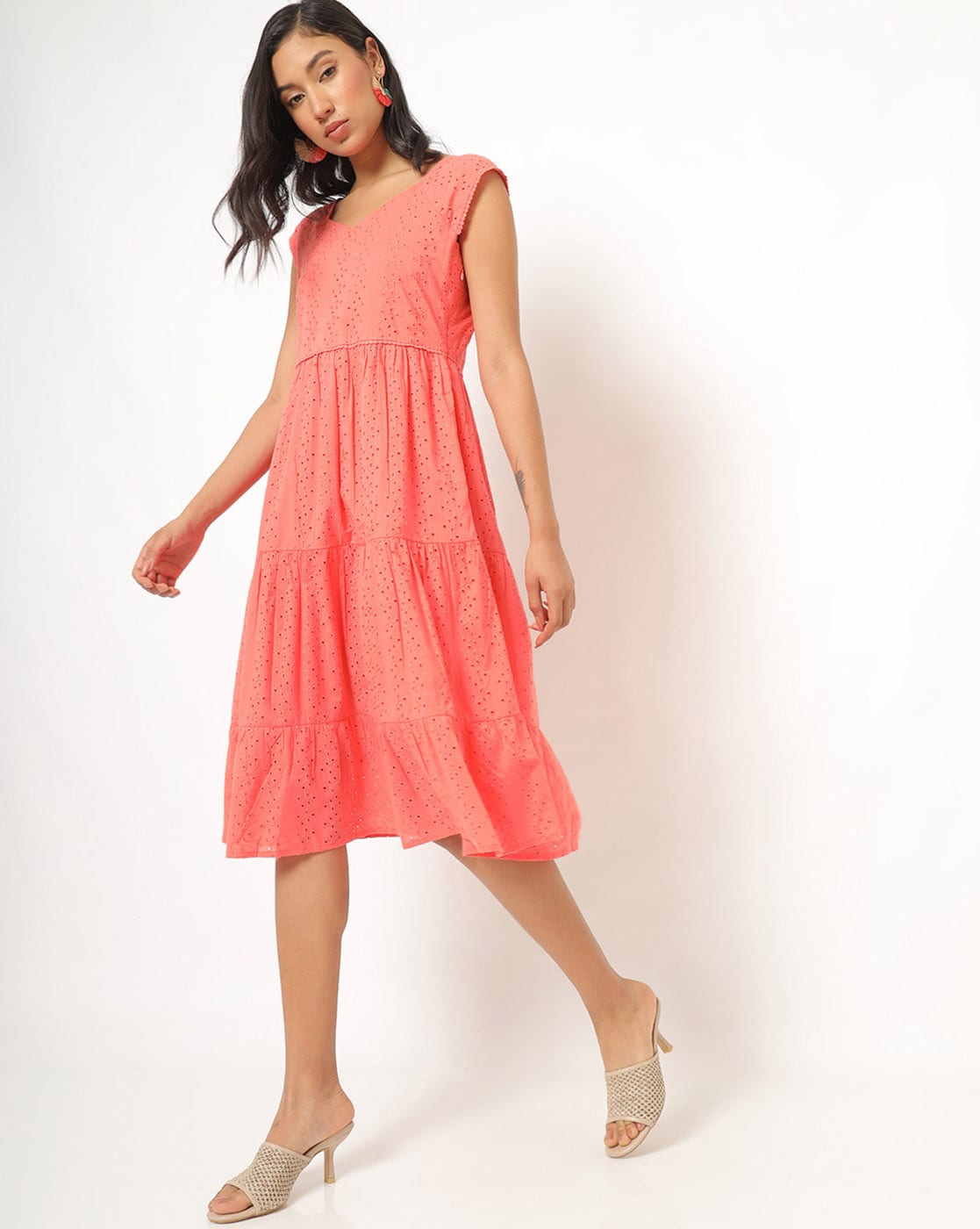 Buy Misty Rose Dresses for Women by Vero Moda Online | Ajio.com