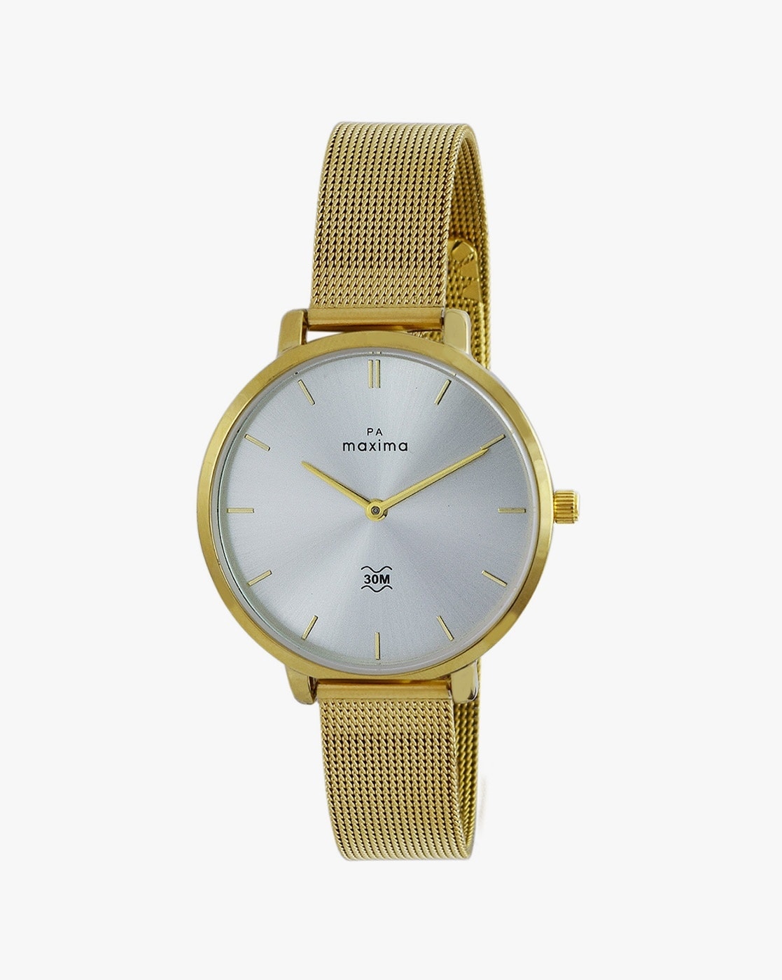 Buy Maxima Analog Blue Dial Gold Strap Watch For Women (60601CMLY) Online  at Best Prices in India - JioMart.