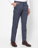 Buy Navy Blue Trousers & Pants For Men By Netplay Online 