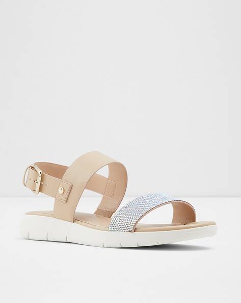 Buy Nude Flat Sandals for Women by Aldo Online | Ajio.com
