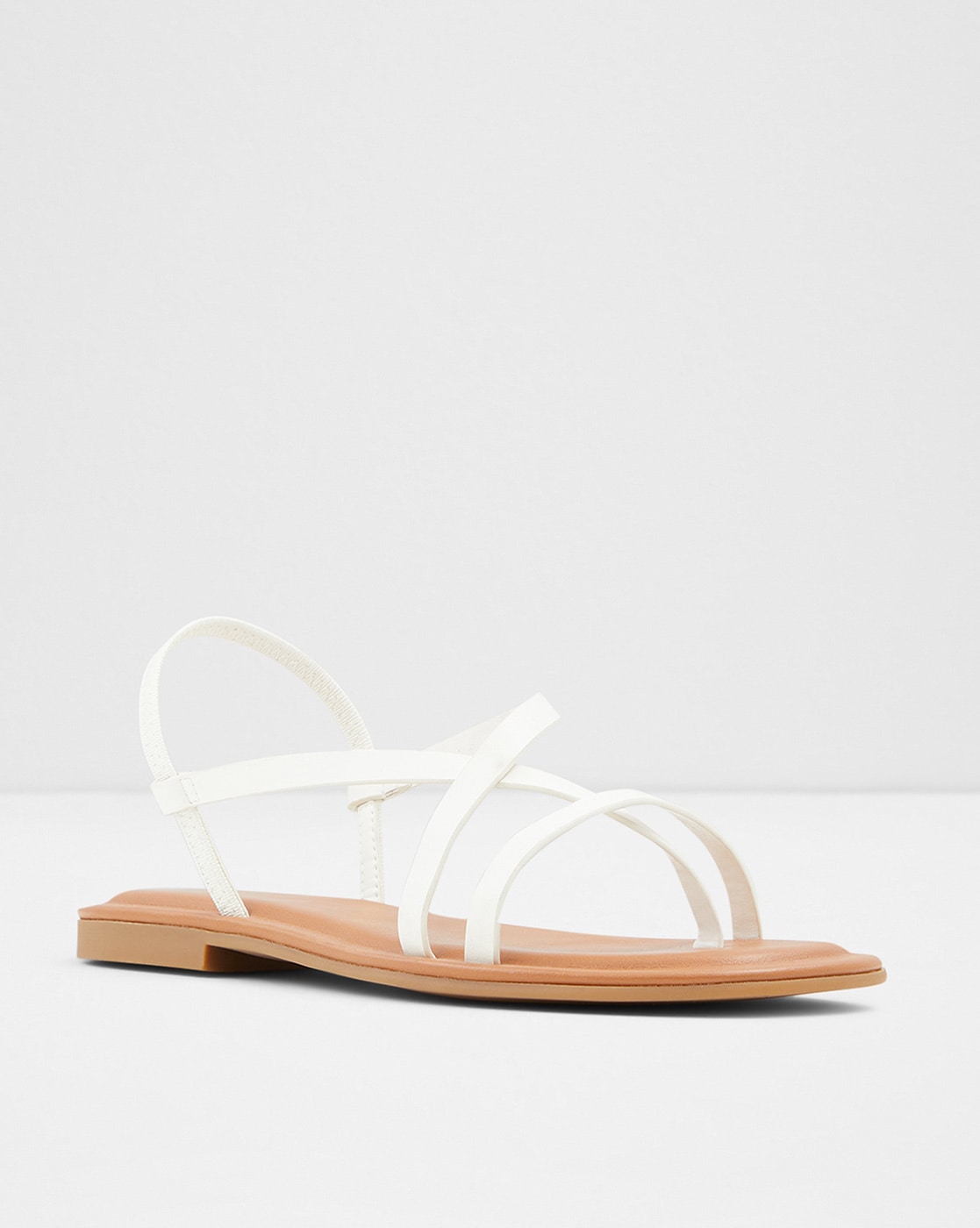 Low Classic - Middle Strap Sandals - White – Simonett