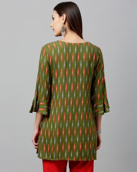 Pochampally Booti Work Kurtis Online Shopping for Women at Low Prices