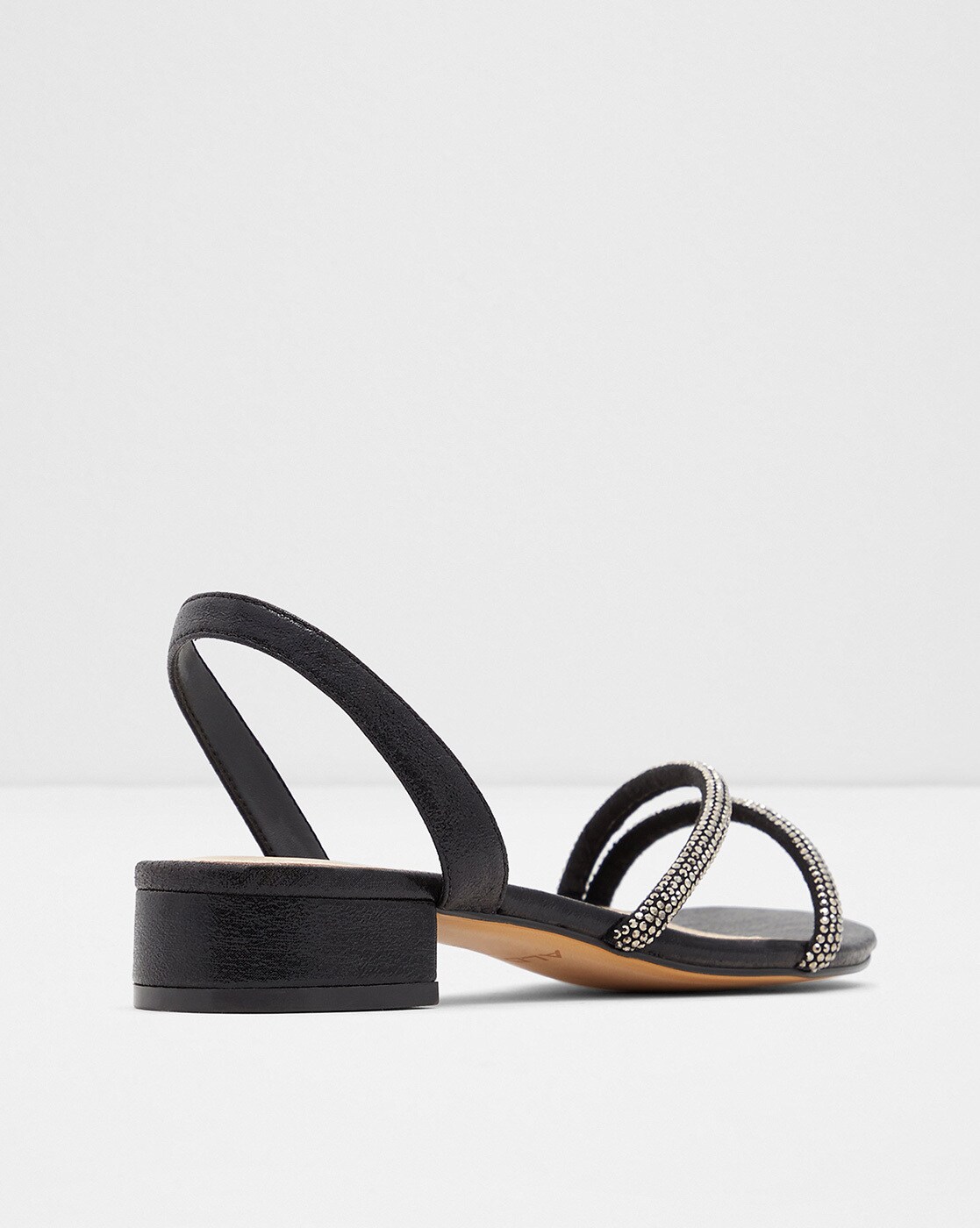 Buy Black Flat Sandals for Women by Aldo Online Ajio