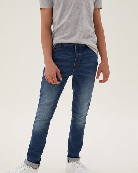 Buy Blue Jeans for Boys by Marks Spencer Online