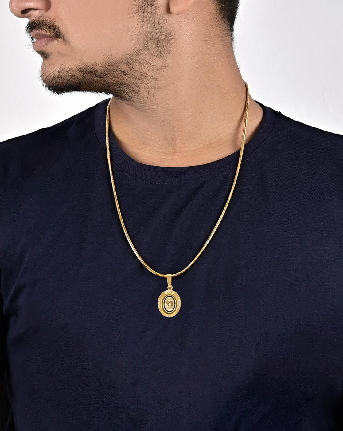 Buy Gold-Toned Chains for Men by Tistabene Online