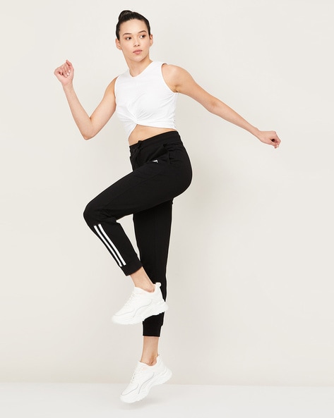 Buy Black Track Pants for Women by KAPPA Online