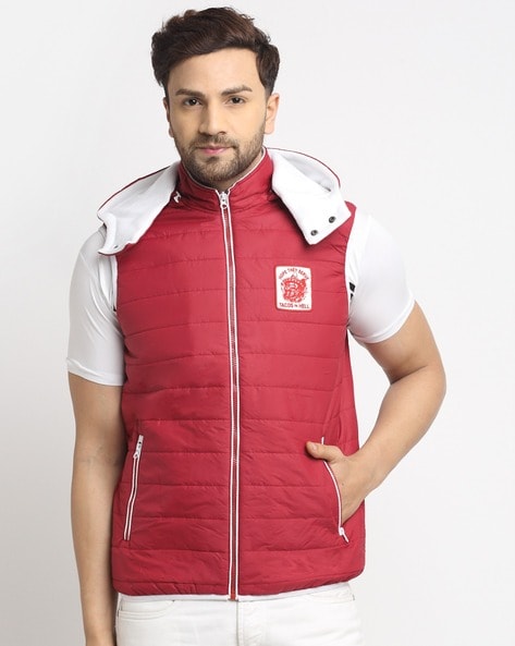 Half jacket red clearance colour