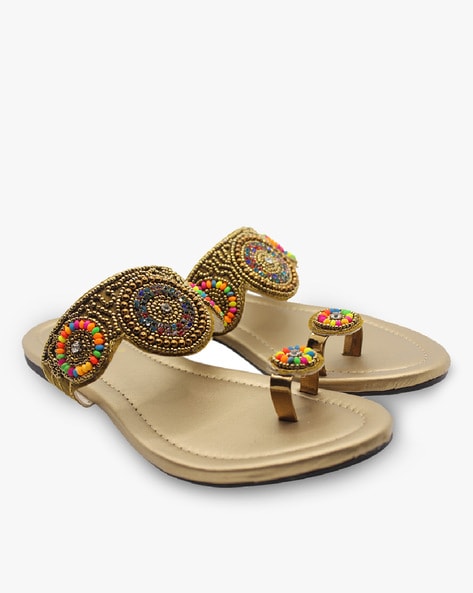 Ginger Shimer Twisty Sandals at Rs 849/pair | Ladies Flat Sandals in Delhi  | ID: 16317217212