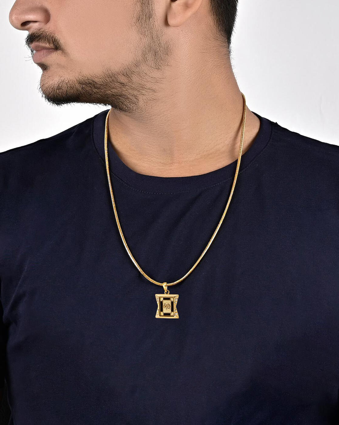 Buy Gold-Toned Chains for Men by Tistabene Online