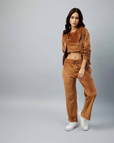 Buy Brown Tracksuits for Women by Delan Online
