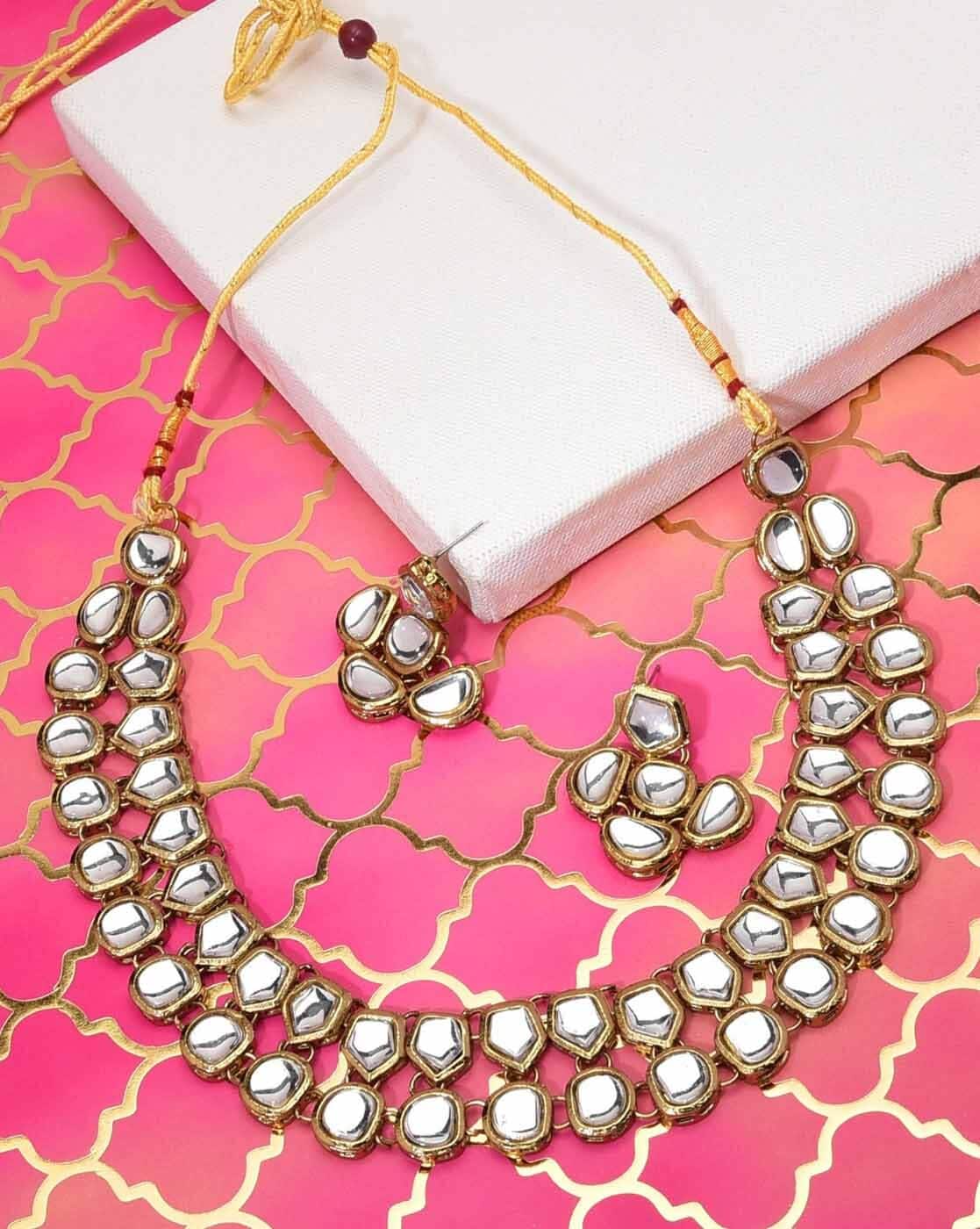 Discover more than 144 kundan jewellery with saree latest vietkidsiq