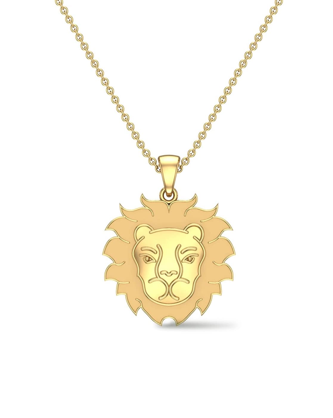 Lion deals gold locket