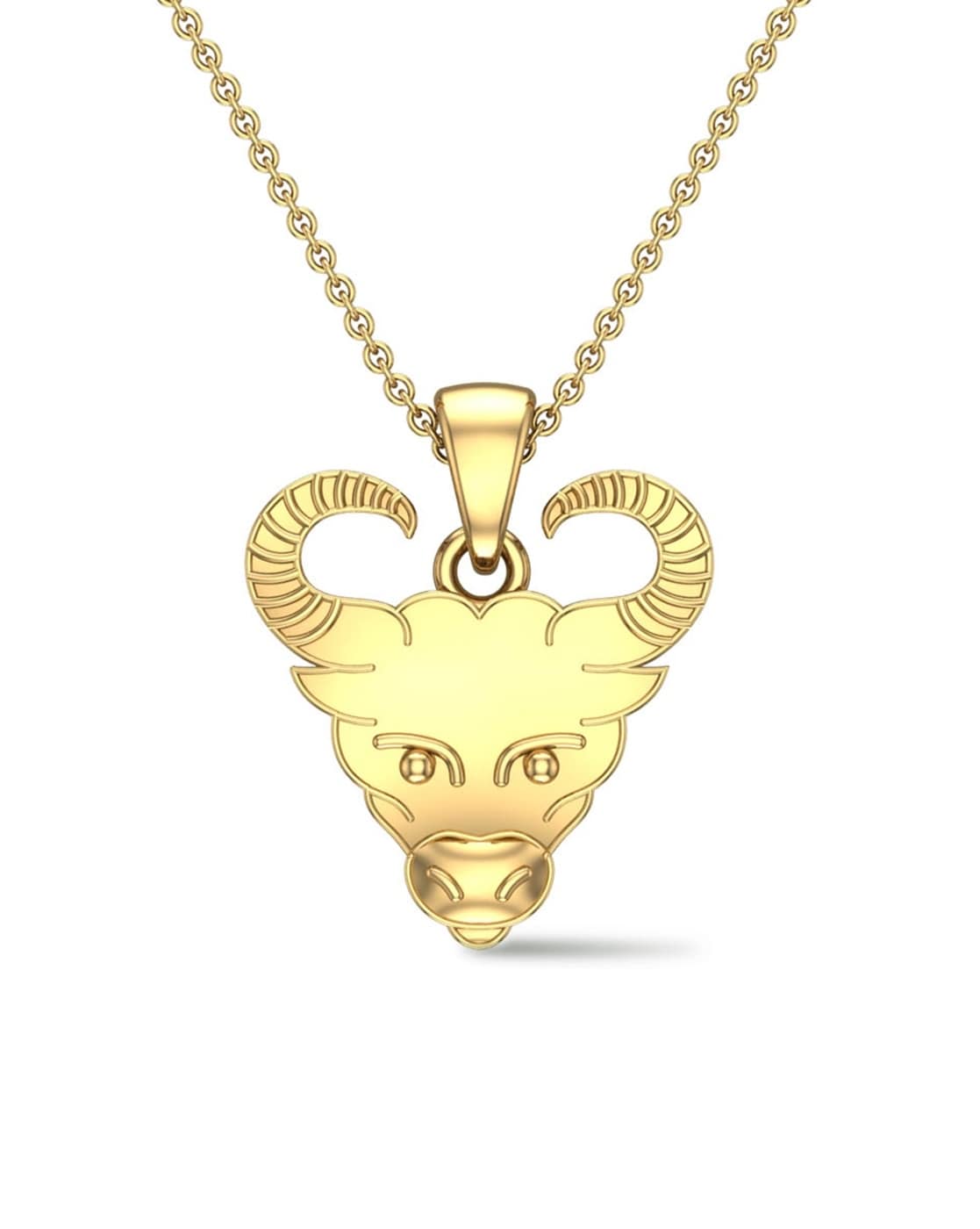 Gold deals bull pendant