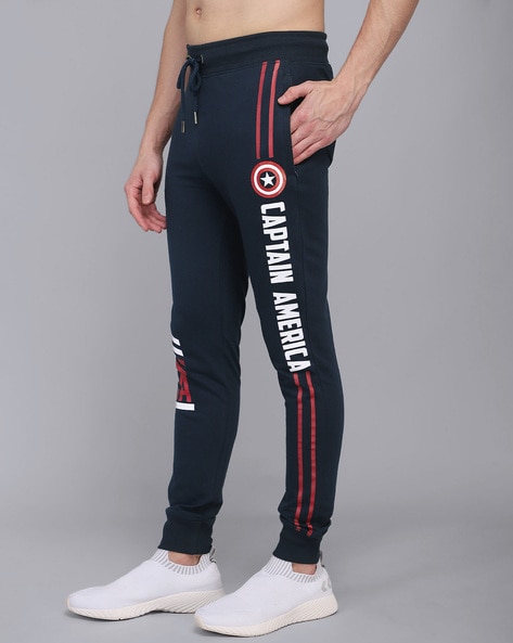 Free Authority Printed Men Black Track Pants - Buy Free Authority Printed  Men Black Track Pants Online at Best Prices in India | Flipkart.com
