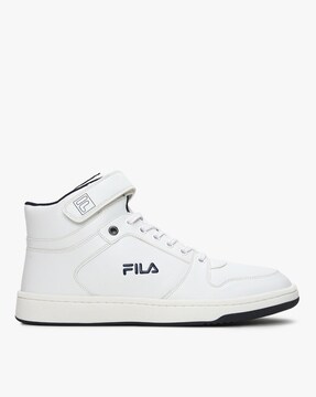 fila white ankle shoes