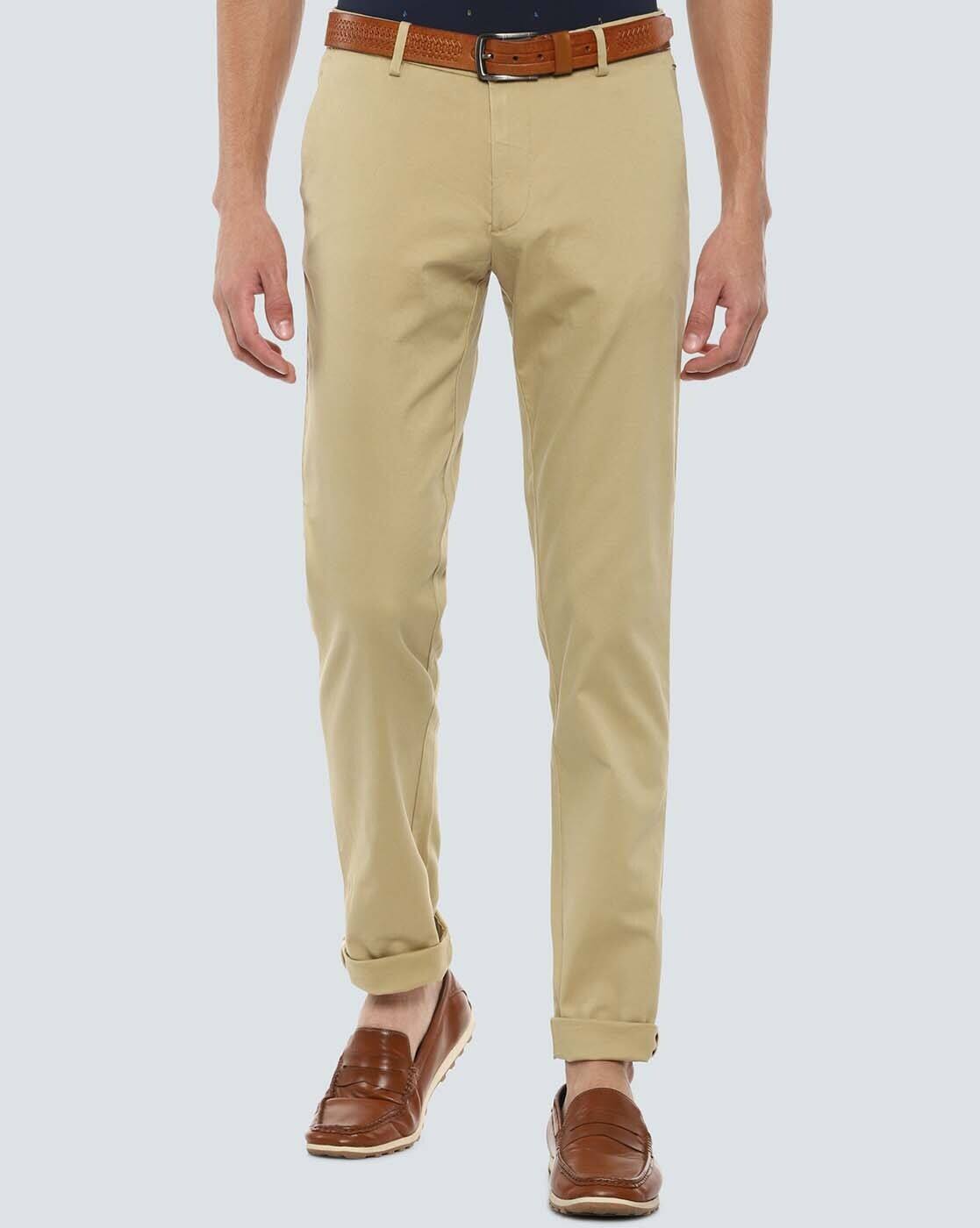Buy Khaki Trousers \u0026 Pants for Men by 