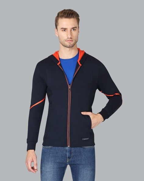 Buy Navy Sweatshirt Hoodies for Men by VAN HEUSEN Online Ajio