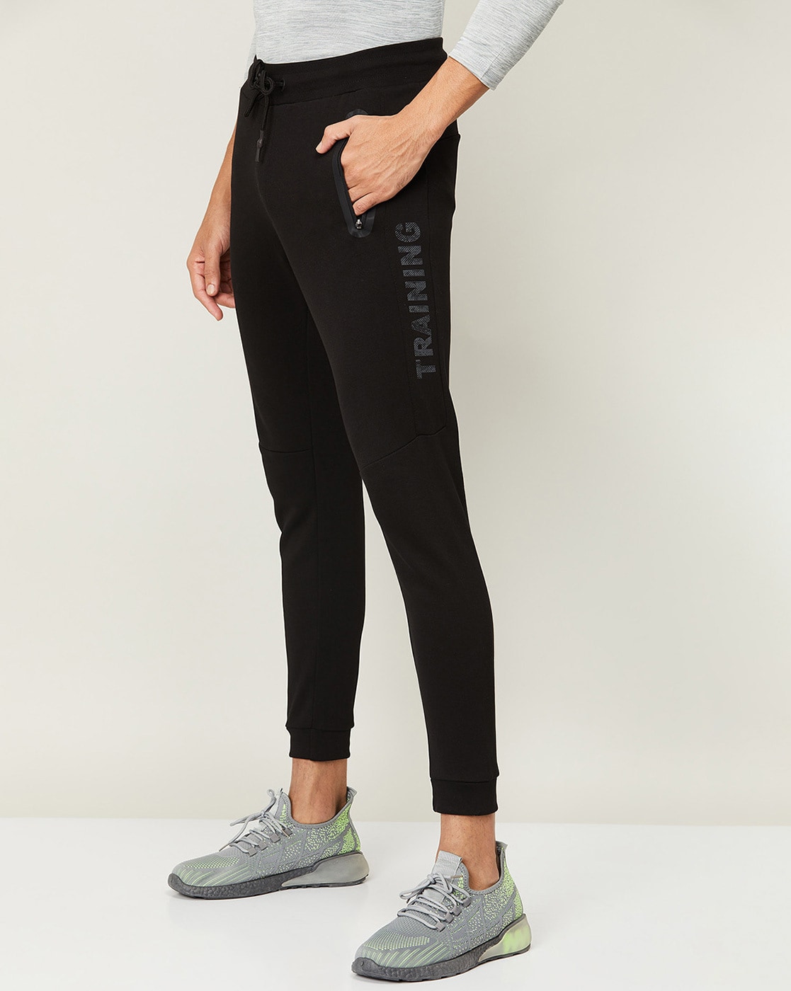 Buy Black Track Pants for Men by KAPPA Online Ajio