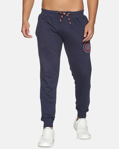 Buy Blue Track Pants for Men by The Hollander Online