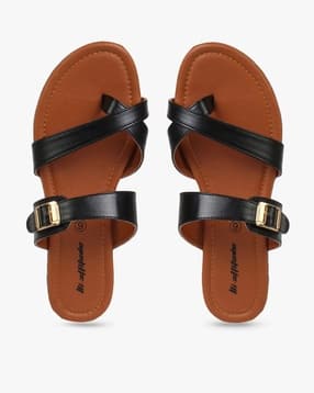 hi-attitude Toe-Ring Sandals with Buckle Fastening-picture-12