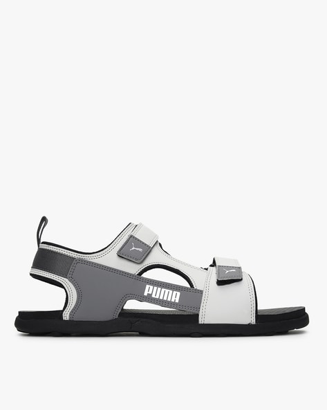 Buy Puma Mens Synthetic leather Black-Red Slip On Sandals Online - Lulu  Hypermarket India