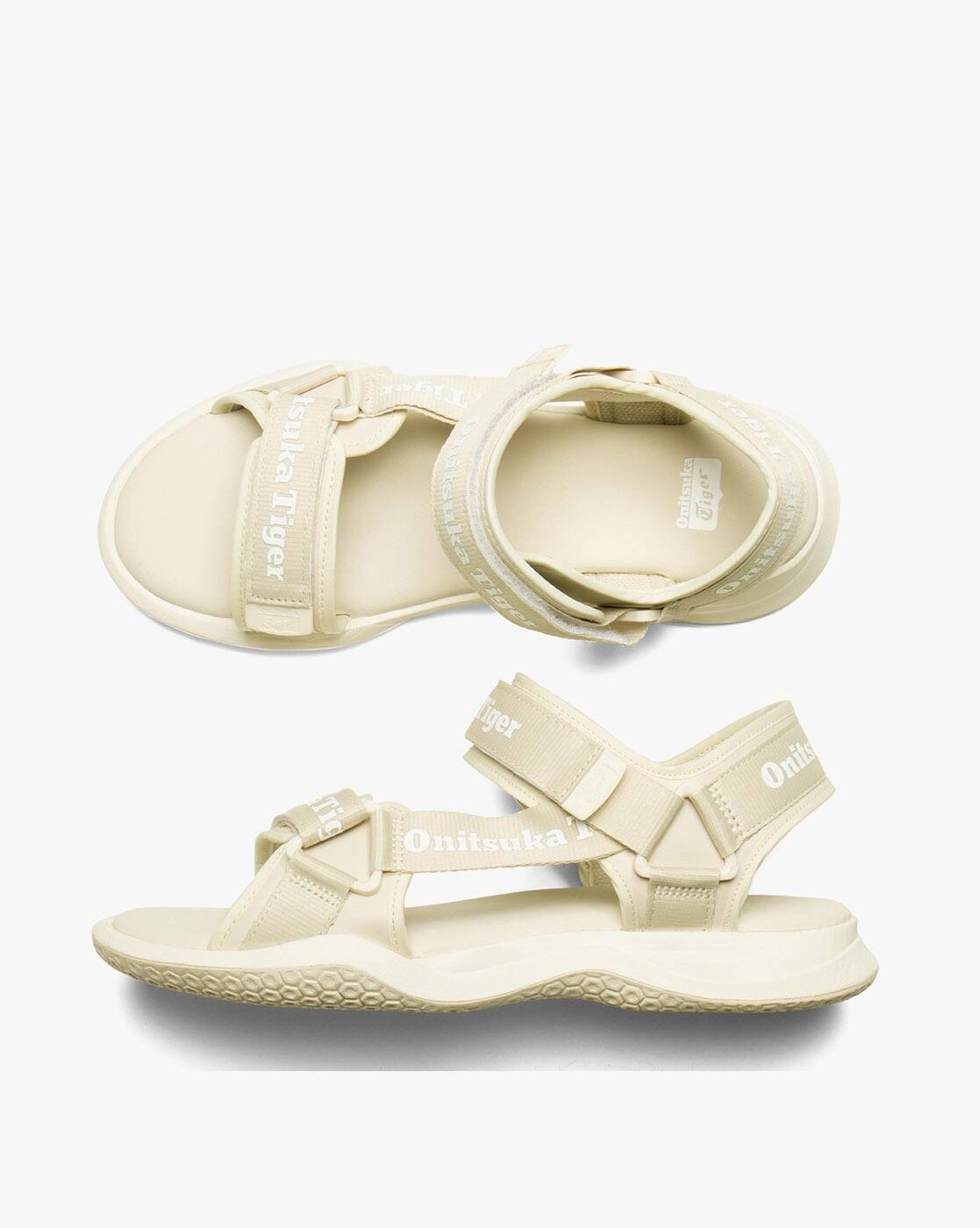 Buy Onitsuka Tiger Brand Print Sandals with Velcro Fastening