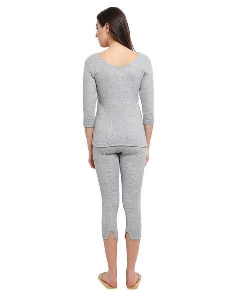 Buy online Grey Wool Sets Thermals & Inner Wear from winter wear for Women  by Adeera for ₹1749 at 30% off