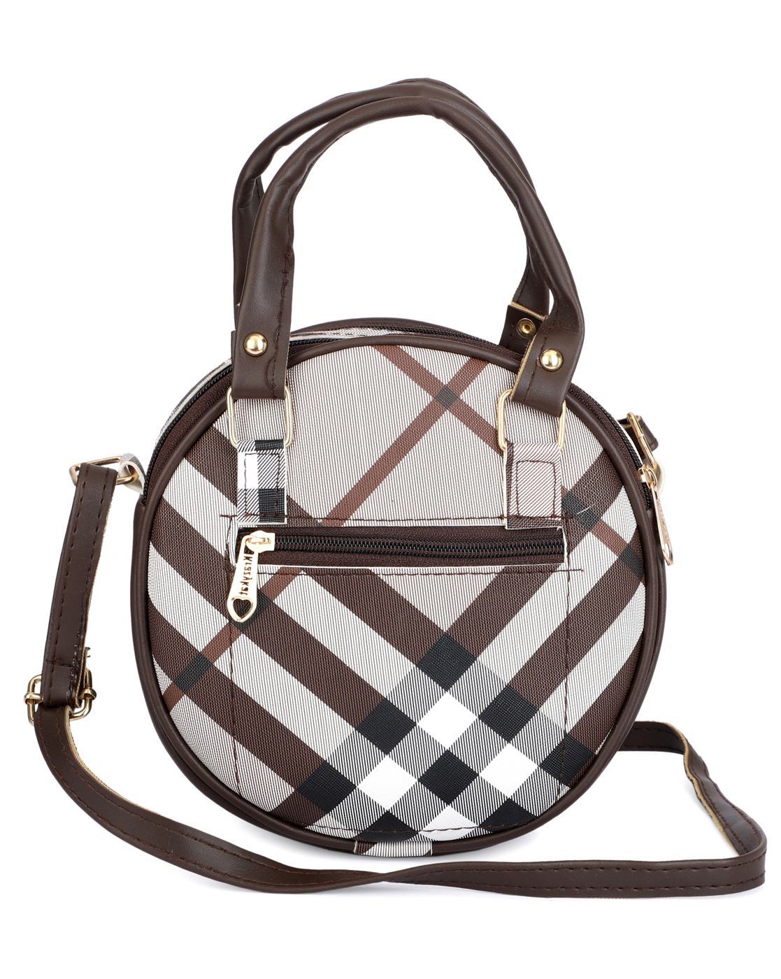 Burberry - Orchard Small House Check Bridle Bag Black
