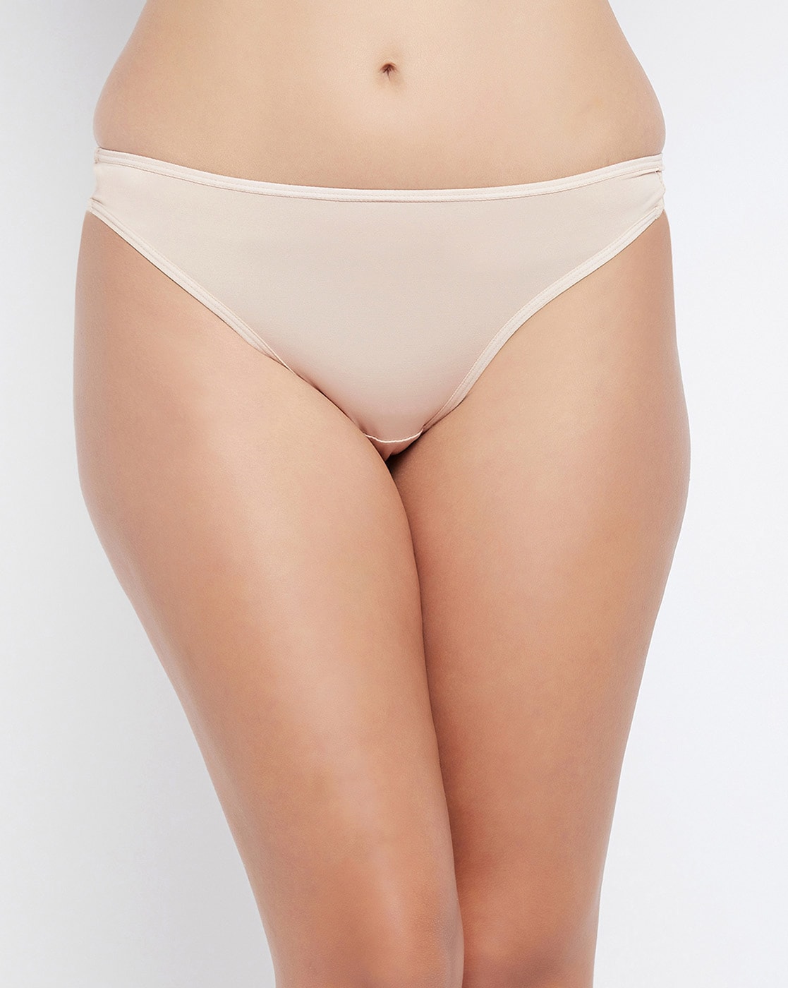 Buy Clovia Beige Floral Print Polyamide Single Thong Panty Online at Best  Prices in India - JioMart.