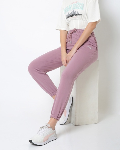 Buy Lavender Track Pants for Women by Outryt Sport Online